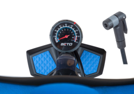 Pumpa PRO-T Plus velká s manometrem a duální hlavou 505