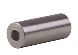 Koncovka bowdenu PRO-T 4mm stříbrná CNC (láhev 250ks)