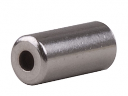 Koncovka bowdenu PRO-T 5mm stříbrná CNC (láhev 250ks)